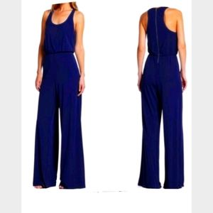 Alice +Olivia Jersey Racer Back Jumpsuit